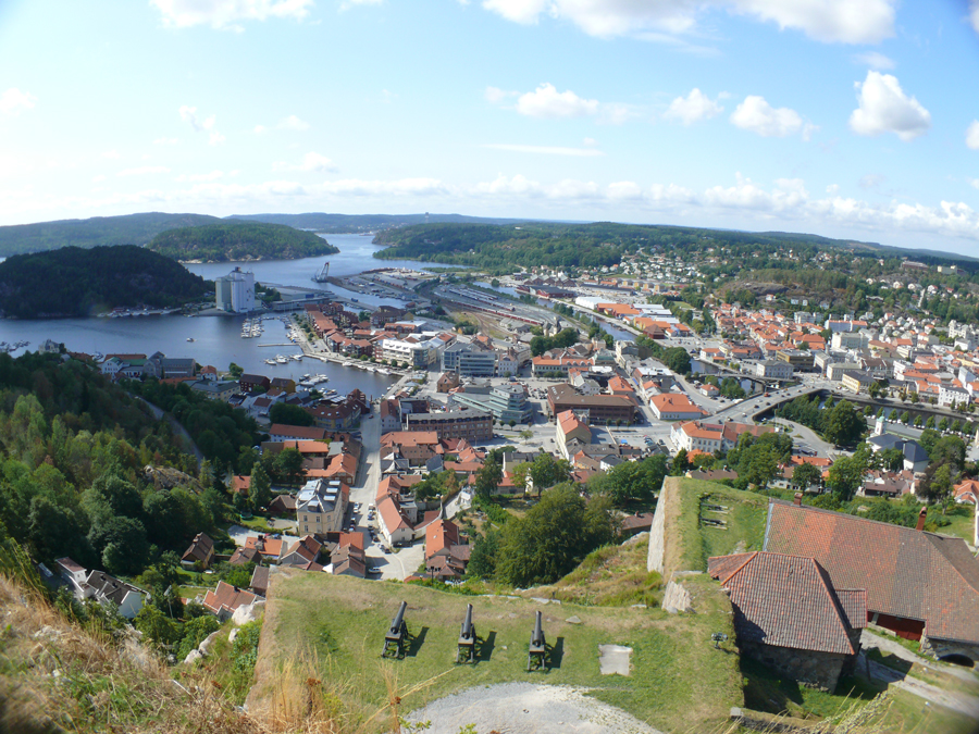 Halden og Fredriksten ligger Karsten Wiig varmt om brystet, og han kan ikke få fullrost byen og innbyggerne nok.